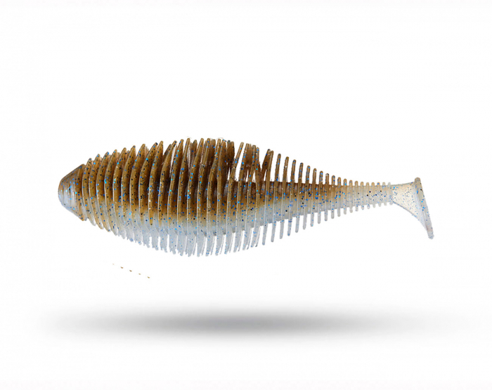 Geecrack Bellows Gill Swimmer 3,2´ - Cinnamon Shad i gruppen Fiskedrag / Kräftor & Creaturebaits hos Örebro Fiske & Outdoor AB (Bellows Gill Swim 398)